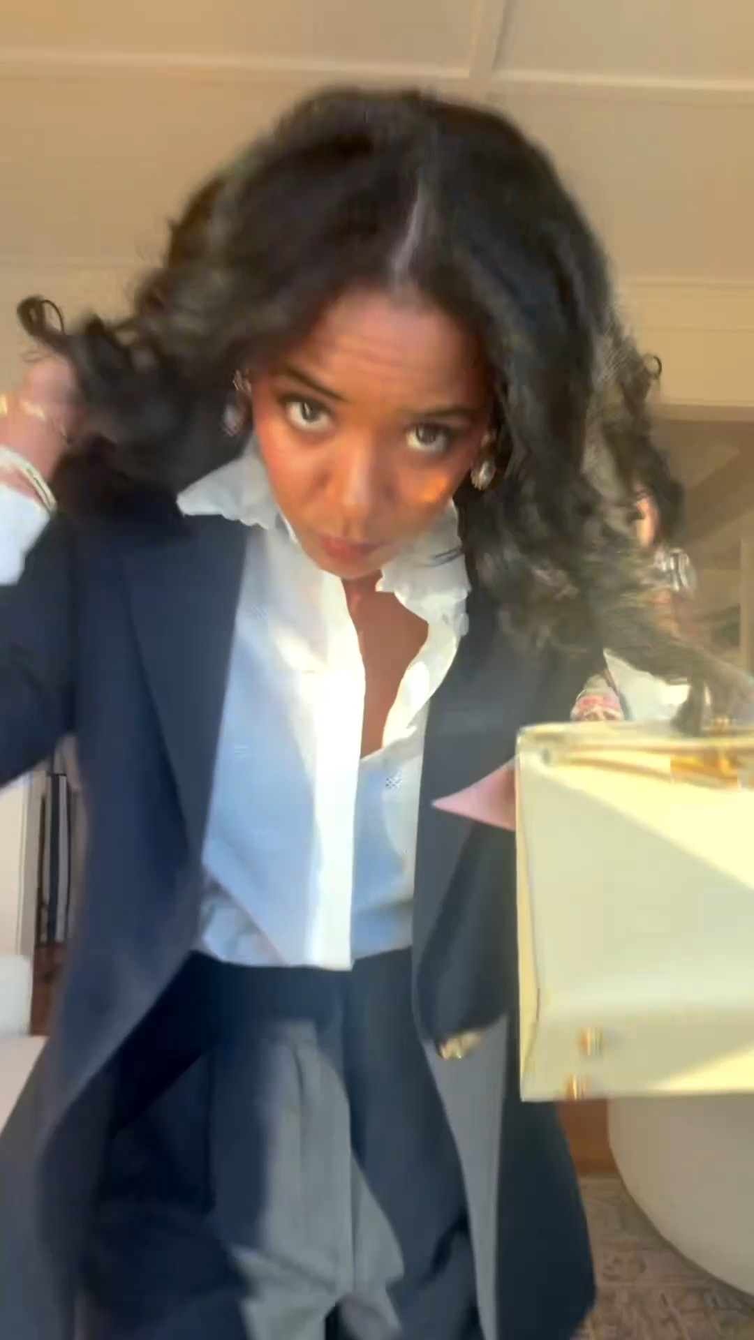 @veronicabeard, 2pc set, blazers, shorts, blazer and shirt look, all blue outfit, pleated shorts, high-waisted shorts, spring outfit inspo 

#LTKSeasonal #LTKootd #LTKWorkwear