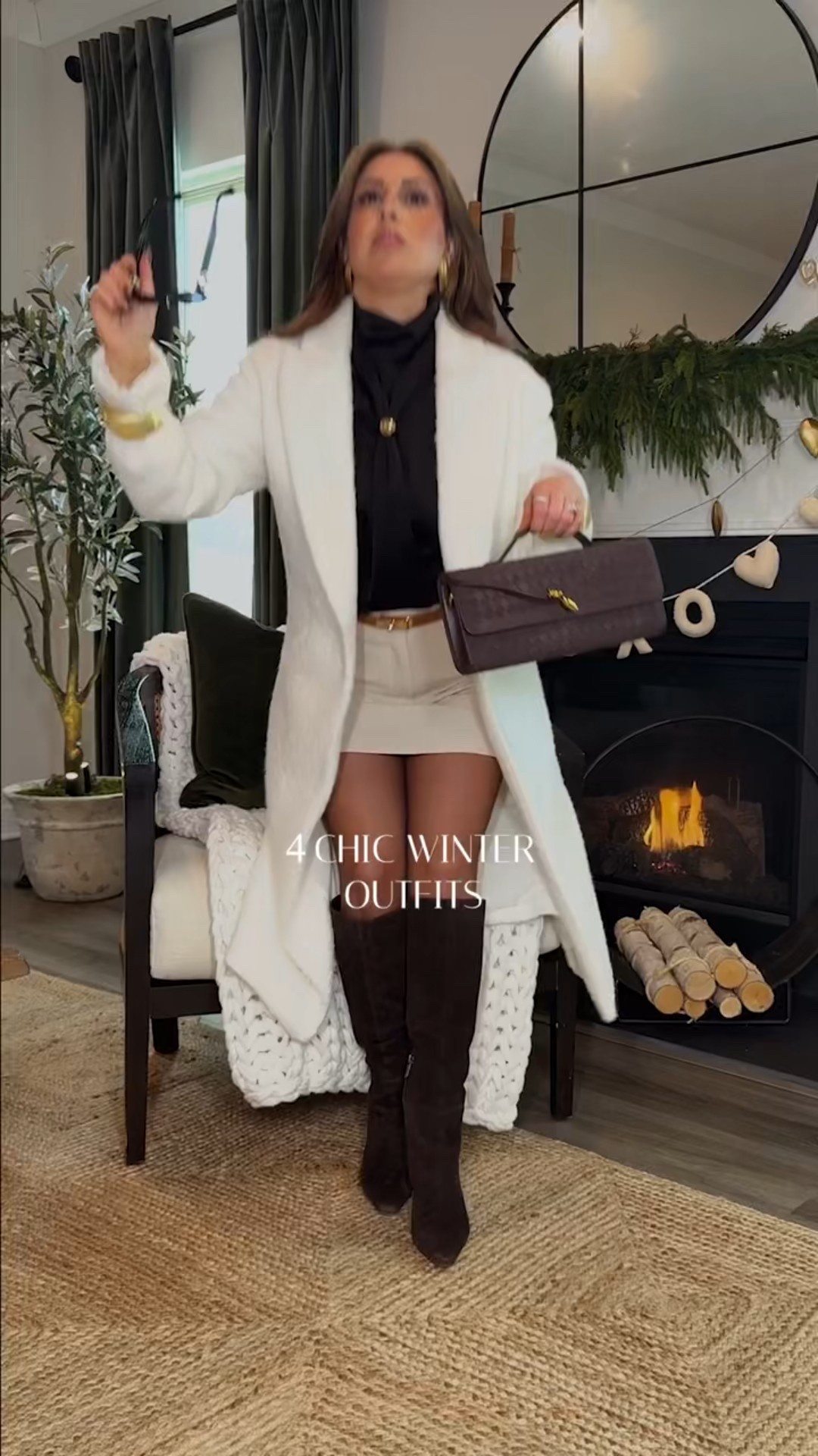 Four chic winter outfits ❄️🤍

Because getting dressed in the cold shouldn’t feel like a chore.
These are the kinds of outfits I actually wear in winter — warm, comfortable, and still very me. Nothing over-styled, nothing fussy… just easy pieces that make you feel put together the moment you get dressed.

Some days it’s school drop-off, other days it’s coffee, errands, or meetings — and I want outfits that work for all of it without living in leggings and a puffer every day.

Layered, polished, and effortless.
Comfortable, but still chic.
The kind of looks you reach for on repeat.

Comment “WINTER” and I’ll DM you all four outfits 👀✨

Which look are you gravitating toward most — 1, 2, 3, or 4? 🤍

#winterstyle #fashionover40 #momstyle #40plusstyle #chicwinter

@aritzia @bananarepublic @anrabess.us @amazon @schutz @sam_edelman @demellierlondon @sephora @dior @drinknurri @wearcommando @dynamiteclothing 

#LTKgrwm #LTKOver40 #LTKBeauty