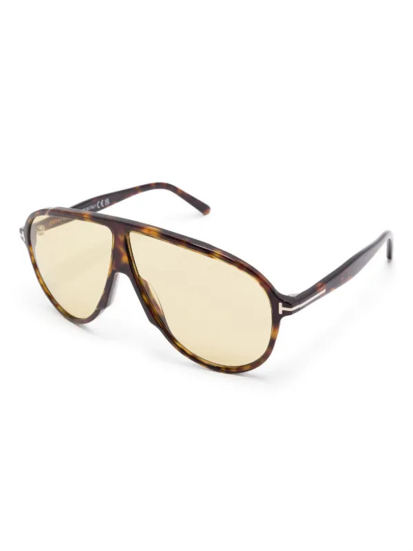 TOM FORD Eyewear 1211 Sunglasses | Brown | FARFETCH AT | Farfetch Global