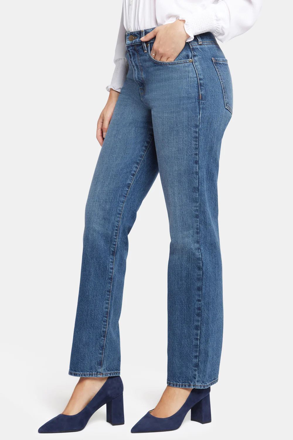 Brooke Loose Straight Jeans - Sawyer | NYDJ