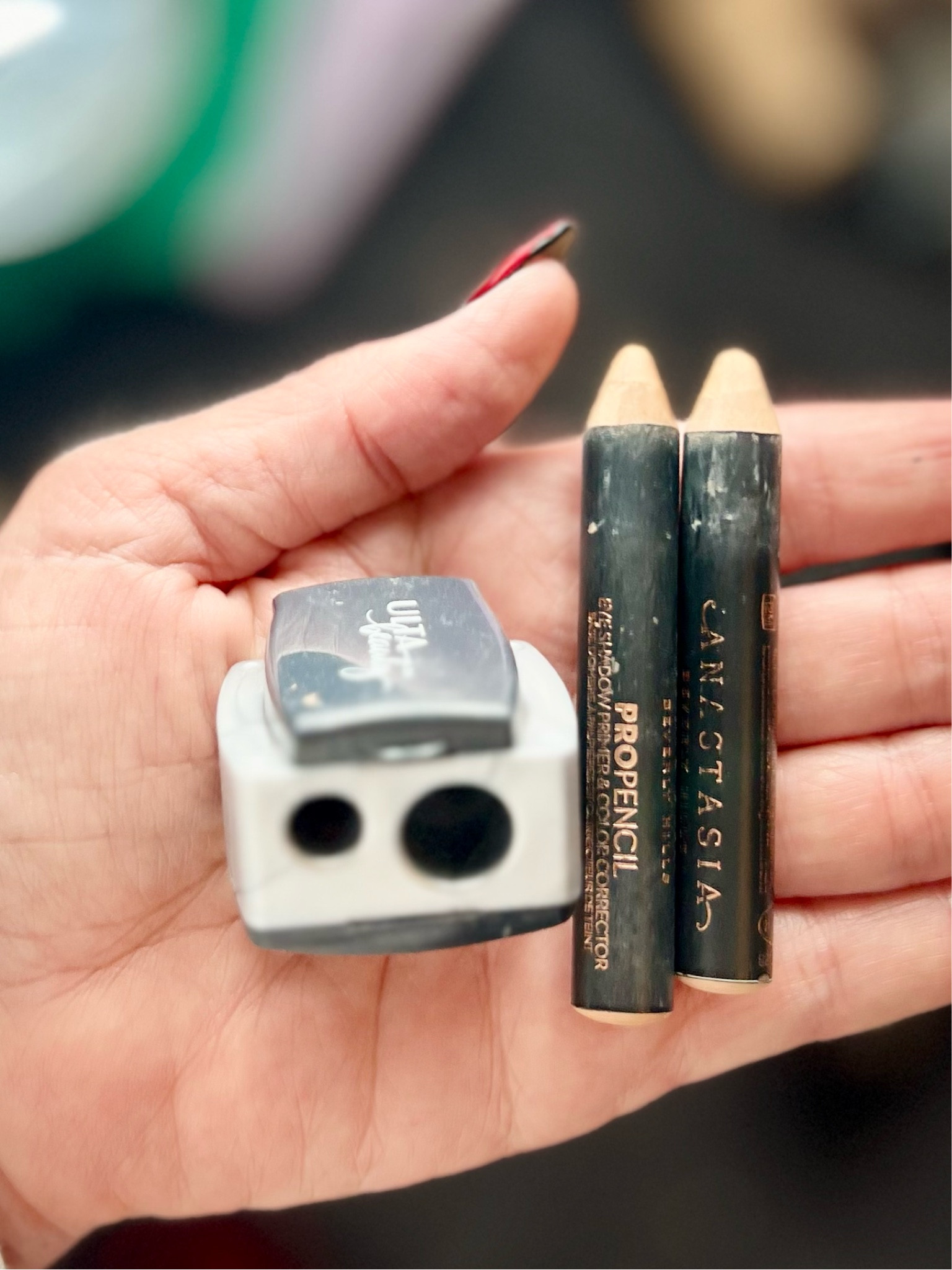 Perfect Brows just got easier!  I use the Anastasia Beverly Hills Pro Pencil to define my brows and color correct any pencil or pomade mishaps I may have had while applying.  Perfectly and easily defined brows is the result every time.  Generally speaking, you can grab Phase 1 for fair ladies (or medium ladies that like a more bodily defined brow like moi), Phase 2 for medium skin tones, and Phase 3 for darker toned Brow Experts!  And you may as well snag the Ulta pencil sharpener…. Because just any ol large sharpener doesn’t for these pencils!  The ULTA one does! You’re welcome! 😘 

#LTKwedding #LTKover40 #LTKbeauty