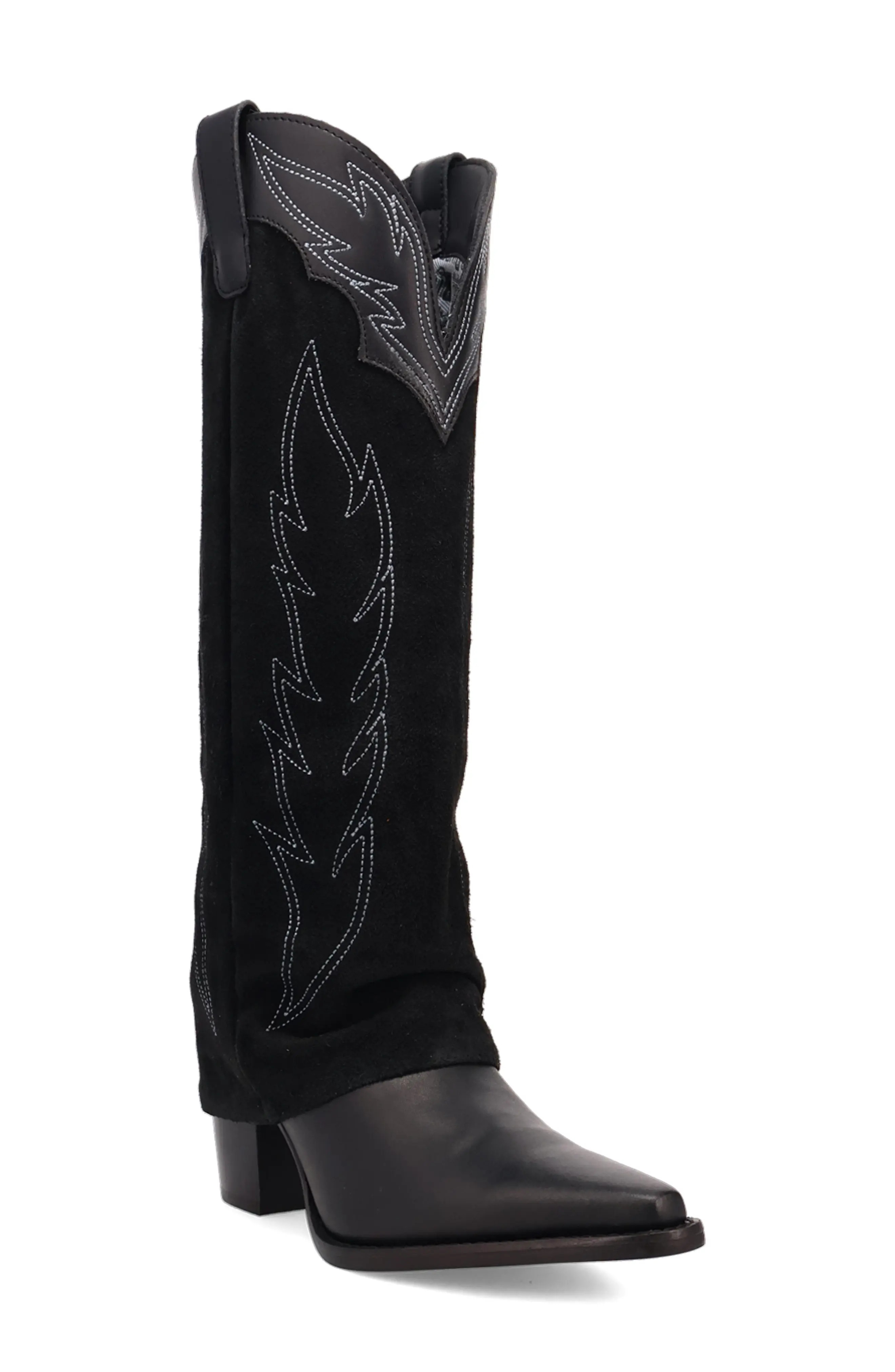 Dingo Wild Fire Western Boot in Black at Nordstrom, Size 7 | Nordstrom