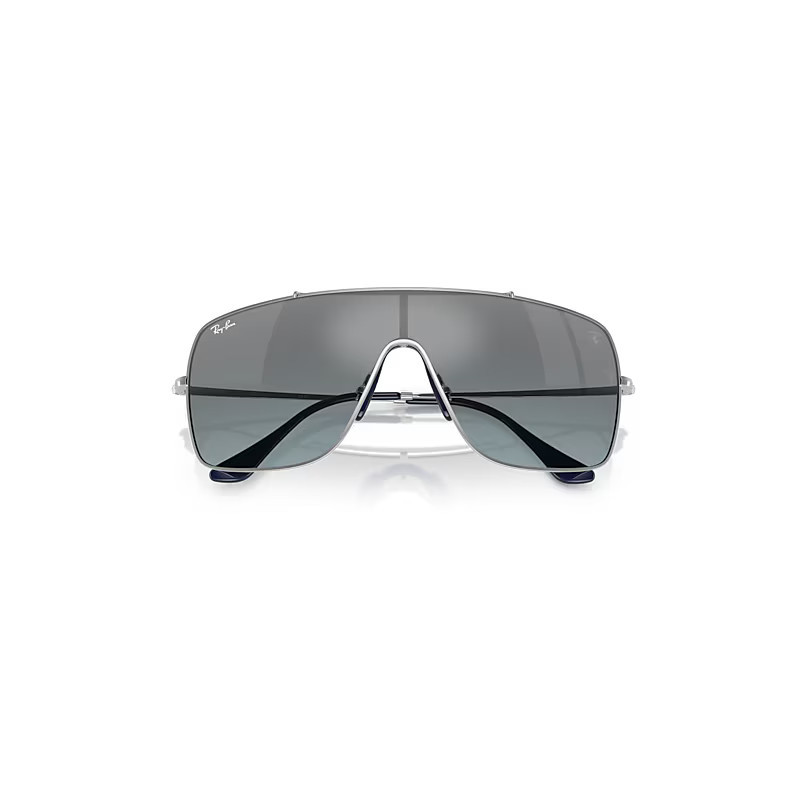 Ray-Ban Rb3697m Scuderia Ferrari Collection Sunglasses Silver Frame Blue Lenses 01-35 | Ray-Ban (US)