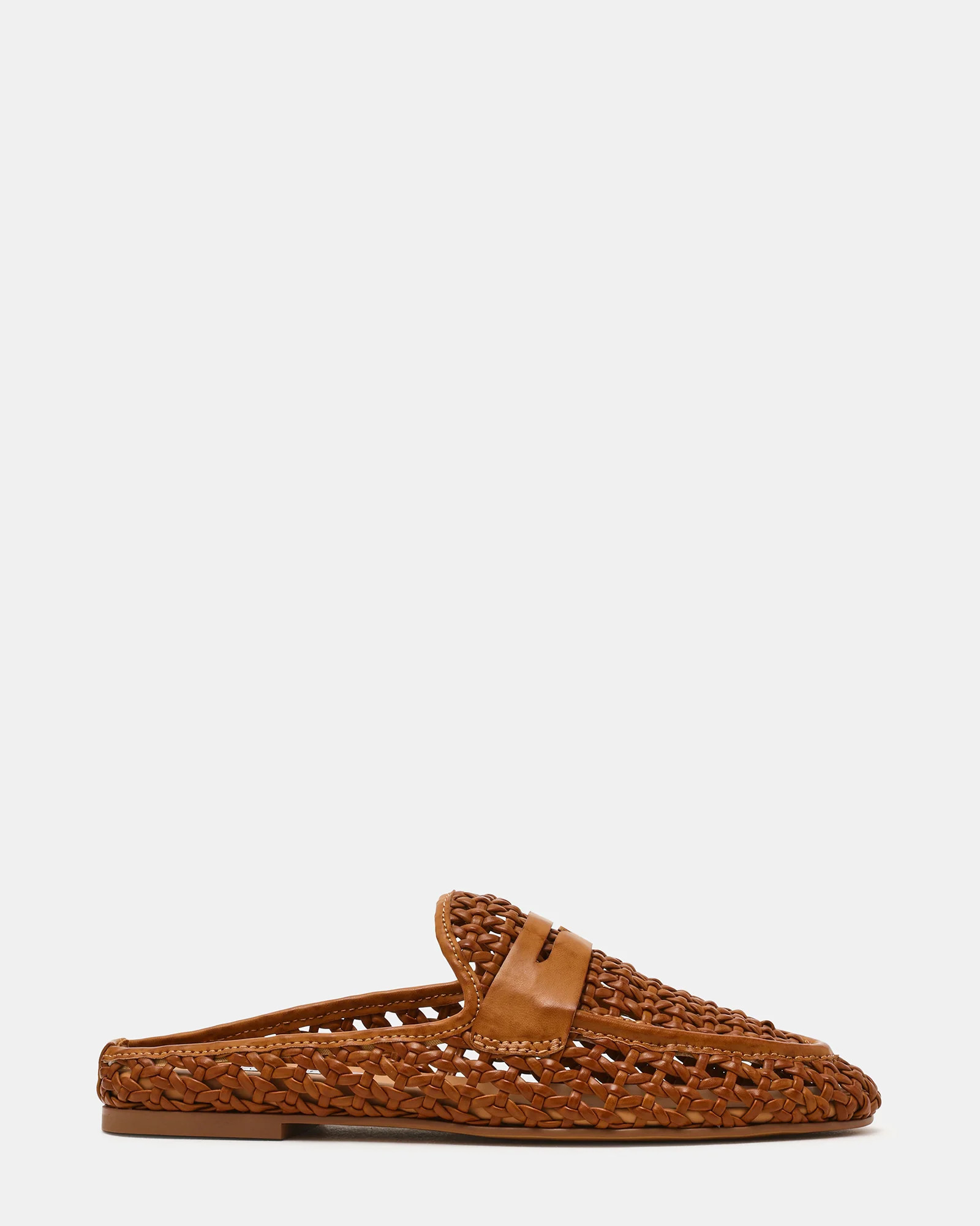 Steve Madden Women's Rafe Woven Slip-On Loafers - Tan - Size 5.5 - Leather | Steve Madden (US)