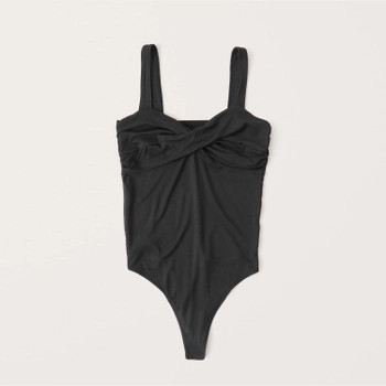 Twist-Front Bodysuit | Abercrombie & Fitch (US)