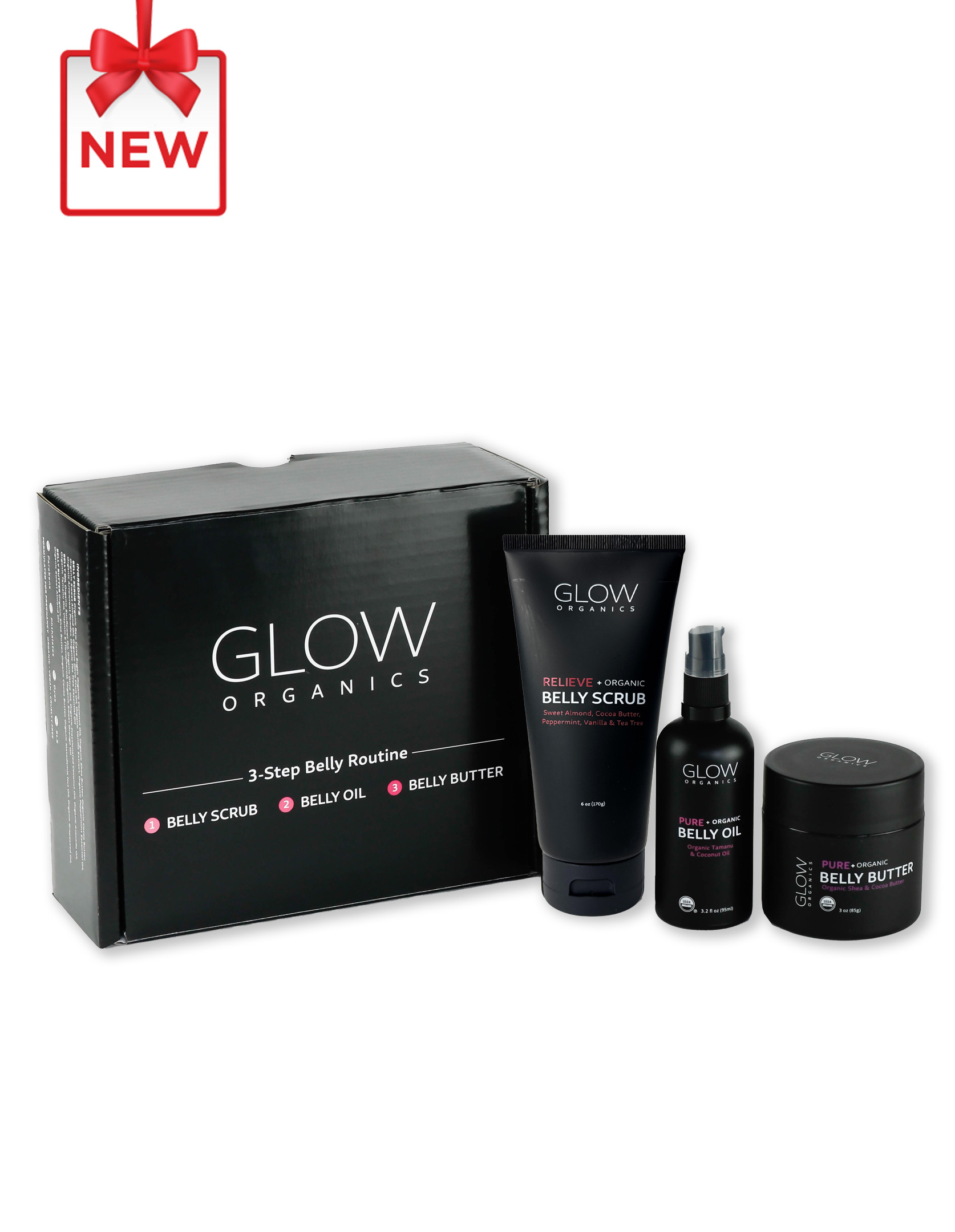 Glow Organics 3 Step Belly Box | Bump Boxes | Bump Boxes