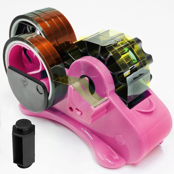 Heat Tape Dispenser Sublimation with Compartment Slots, Semi-Automatic, Multiple Roll Cut 1" & 3"... | Amazon (US)