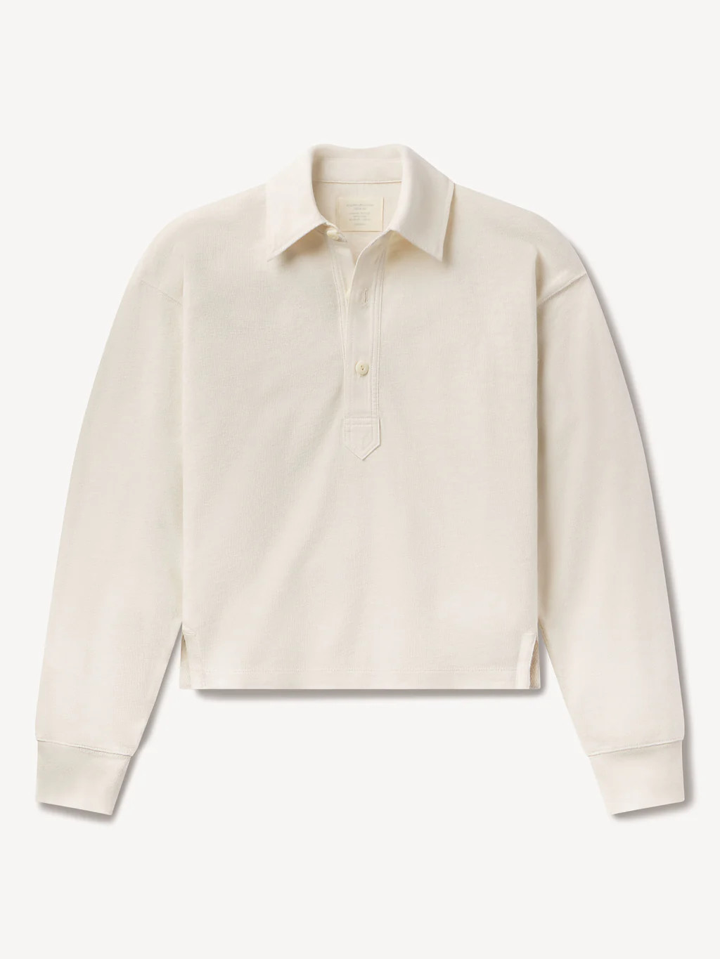 Breve Field-Spec Boyfriend Crop Rugby - Buck Mason- Modern American Classics | Buck Mason