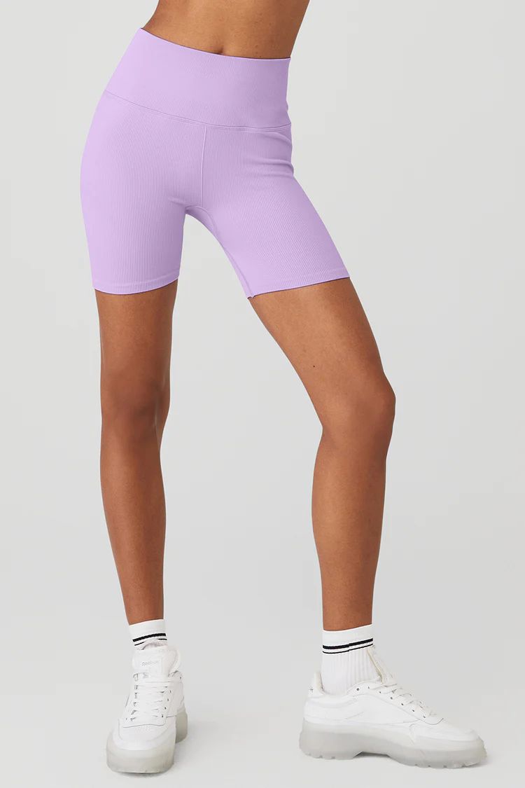 5" Seamless Ribbed Favorite Short | Alo Yoga