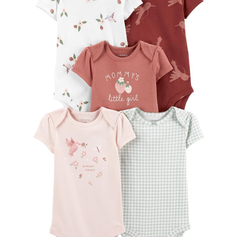 Baby 5-Pack Short-Sleeve Original Bodysuits | Carter's