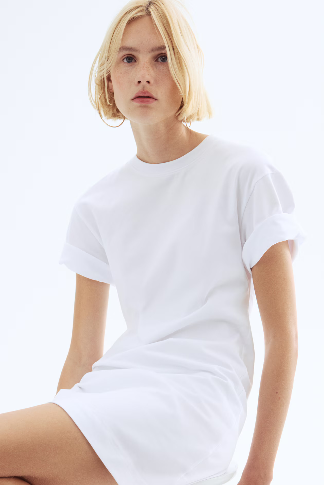 Defined-Waist T-Shirt Dress | H&M (US + CA)