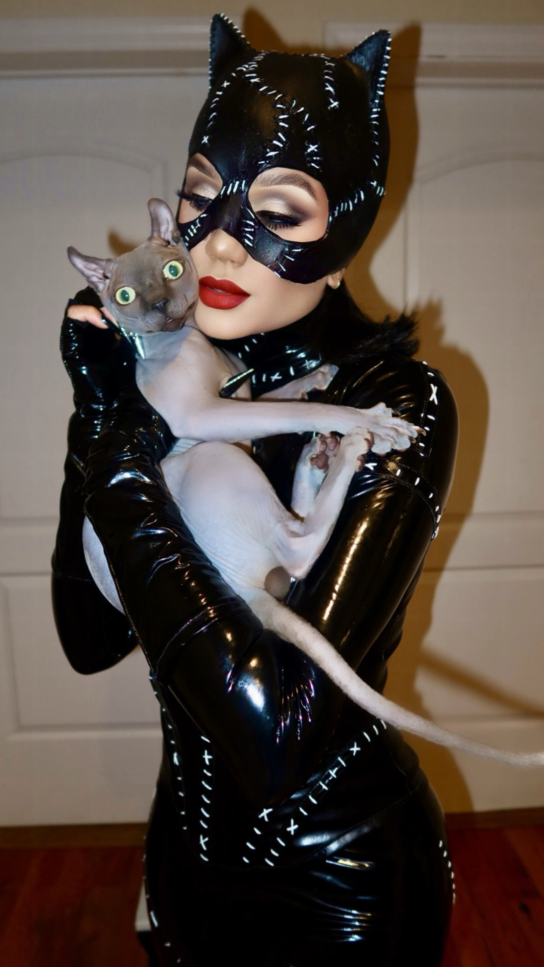 Catwoman Bella Hadid Inspired Makeup Tutorial 💄🤸🐈‍⬛😍🍒❤️💄

#LTKBeauty