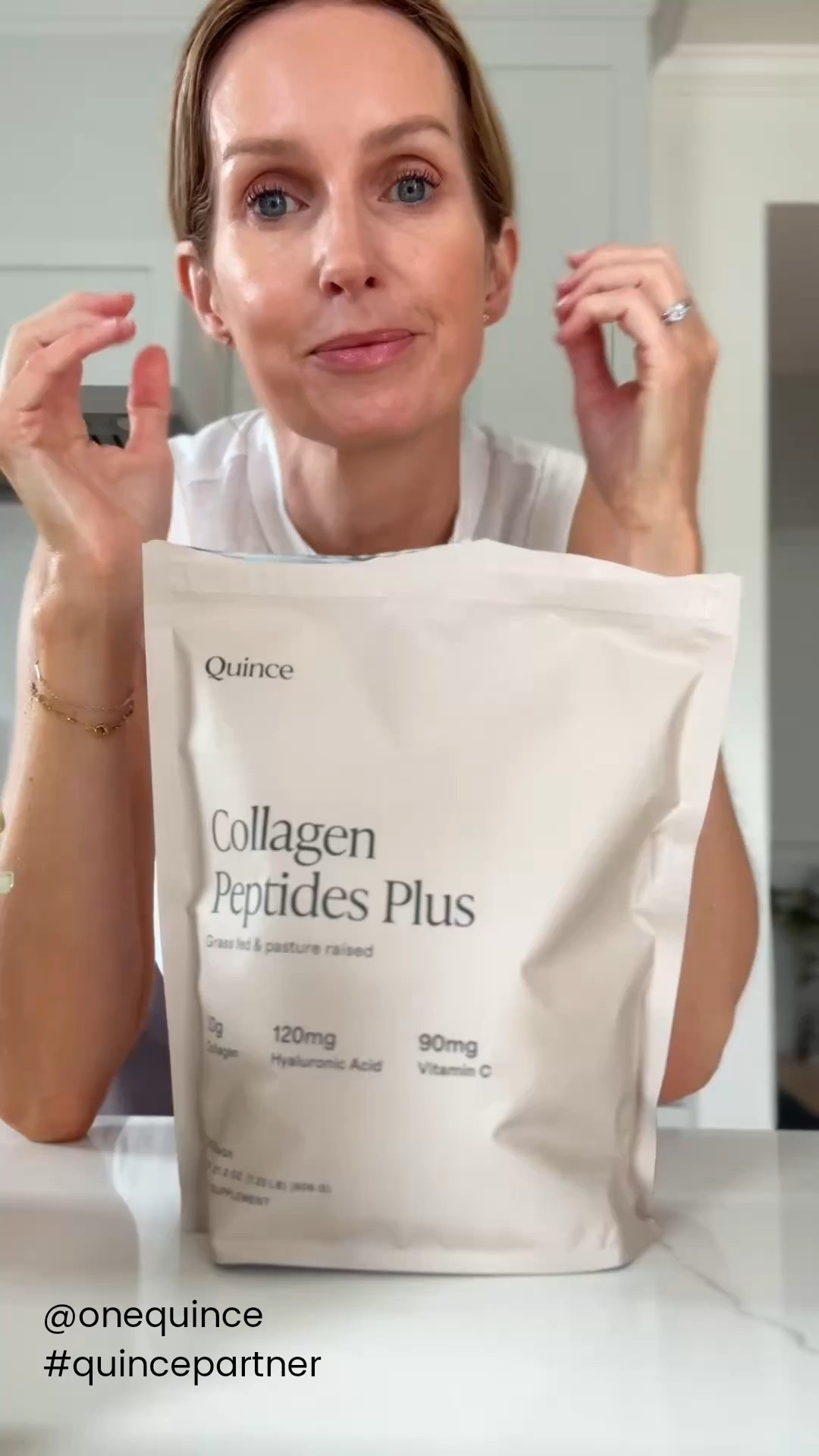 Spend the morning with me ☀️

One thing I’ve been consistent with lately is adding collagen to my morning smoothie before I head out for my walk. It’s such an easy habit that supports my skin, hair, and nails—especially as we get older and collagen production naturally declines.

I’ve been using Quince Grass-Fed Collagen Peptides Plus because it’s simple, clean, and dissolves right into smoothies, coffee, or even water. Each serving has 20g of grass-fed collagen peptides plus hyaluronic acid and vitamin C, which help support hydration and visible signs of aging.

I love that it’s free from sugar, artificial ingredients, hormones, and GMOs, and it comes in unflavored or chocolate so it’s easy to add to whatever you’re already making.

Little daily habits = big long-term results. ✨

#quincepartner @onequince 

Follow my LTK @thebeautyblotter on the @shop.LTK app to view this post and get my exclusive app-only content!

#liketkit #LTKBeauty #LTKOver40 #LTKmorningroutine
@shop.ltk
https://liketk.it/60dEs