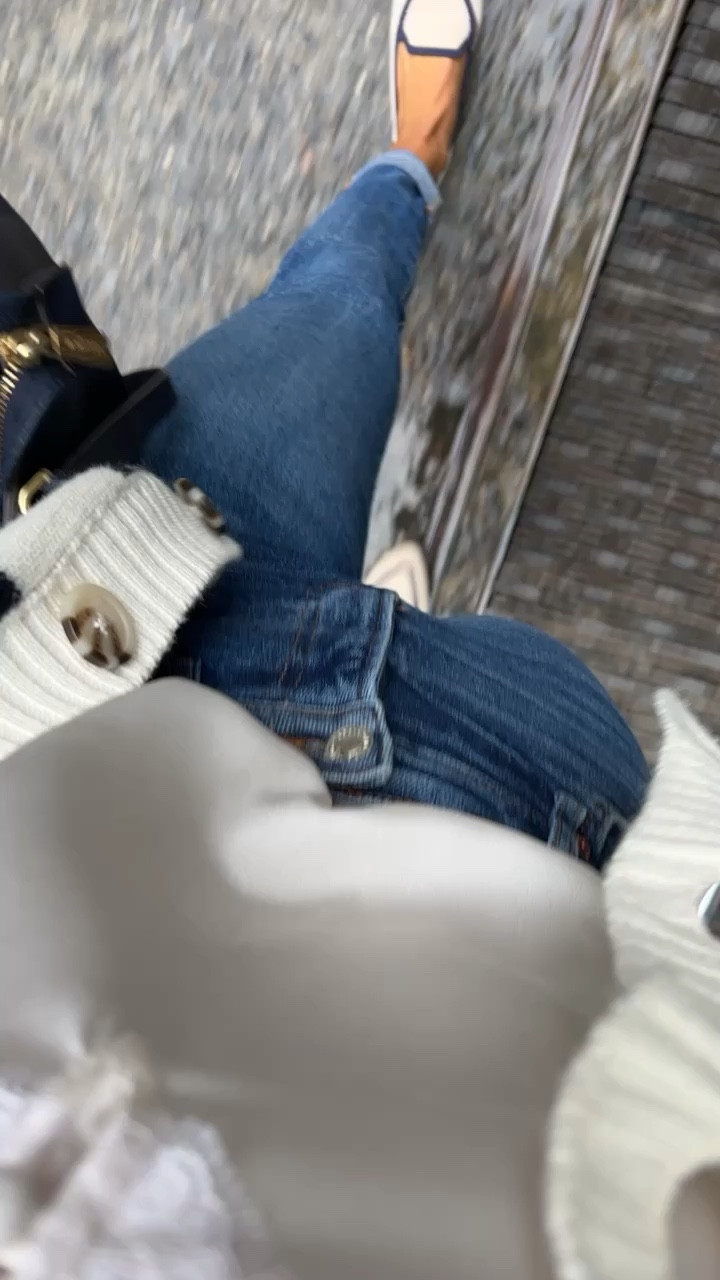 rainy day in the city 🏙️ 

flats are out of stock, but found them on eBay 
jeans are old from zara 

#LTKSeasonal #LTKstyletip #LTKunder100