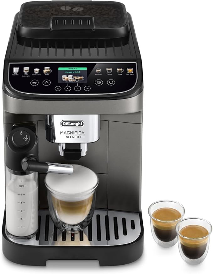 De'Longhi Magnifica Evo Next ECAM312.80.TB, Automatic Coffee Machine With Automatic Milk Frother,... | Amazon (UK)