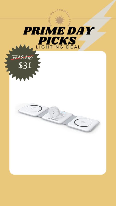 31% OFF CHARGING PORT
This is on a prime day lighting deal right now! Love this travel multi charging port and I now set it up for home use it works so good! 75% claimed!

#LTKxPrimeDay #LTKFind #LTKsalealert
