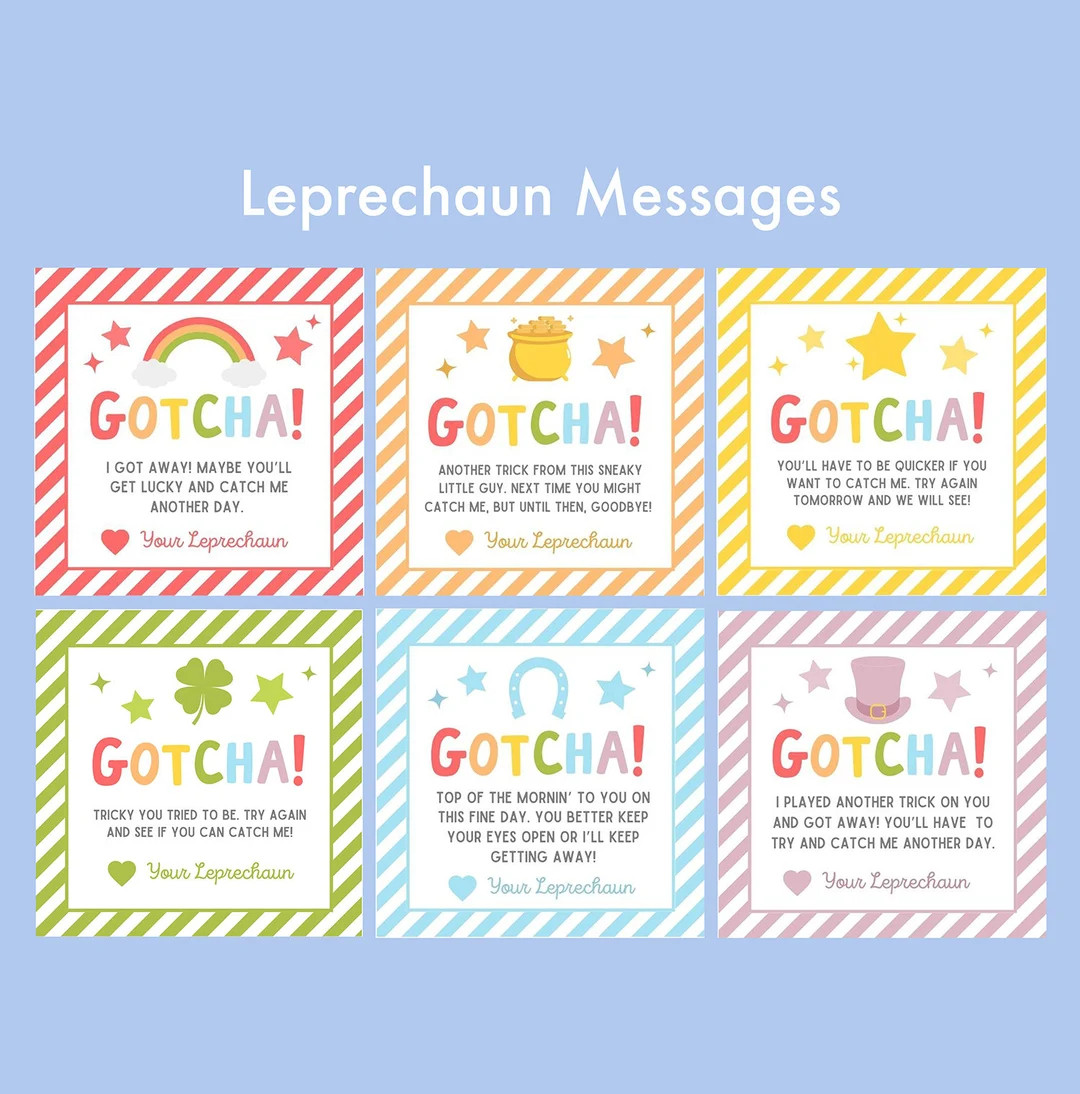 Leprechaun Printable, St Patricks Day Tricks, Saint Patricks Day for Kids, St Paddys Printable, L... | Etsy (US)