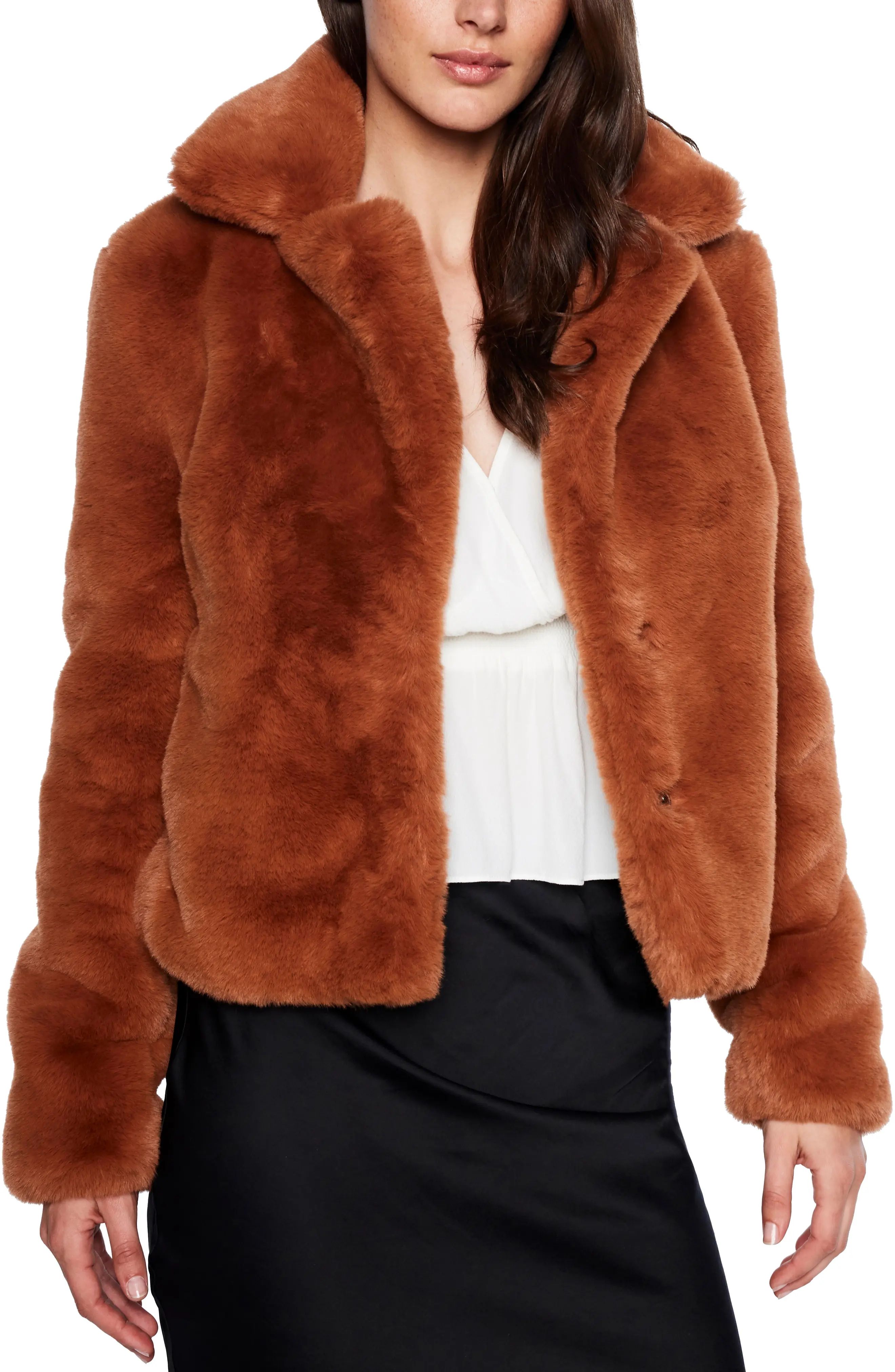 Bardot Pia Faux Fur Jacket | Nordstrom