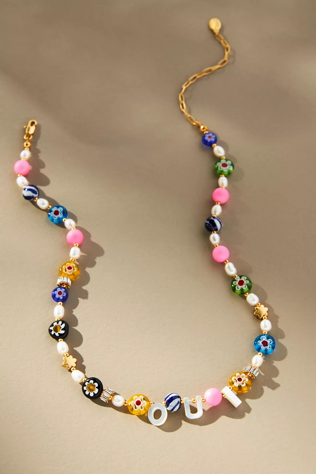 Clare V. Oui Multi-Flower Strand Necklace | Anthropologie (US)