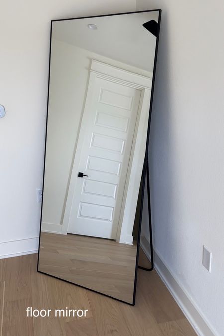 Modern & simple floor mirror 

#LTKhome
