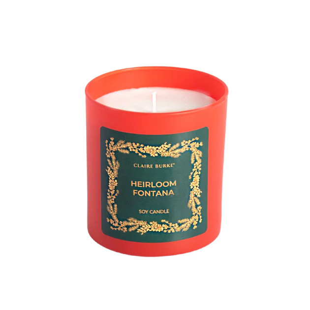 Heirloom Fontana Holiday Candle | Claire Burke