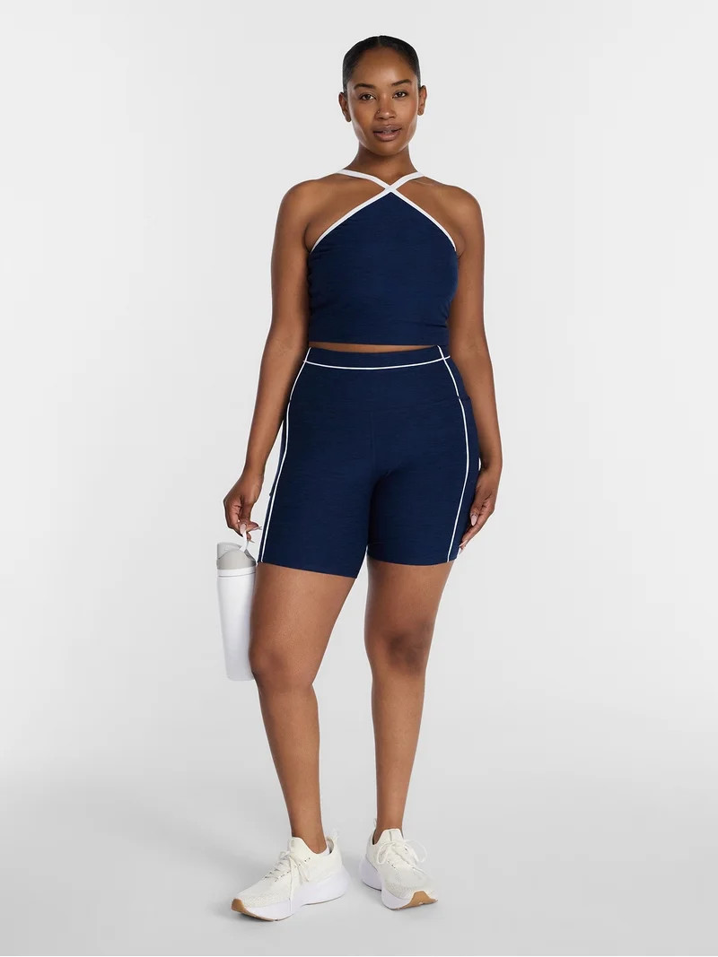 Athletic Works Women's and Women's Plus ButterCore Compression Bike Shorts, Sizes XS-4X | Walmart (US)