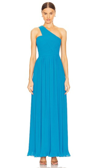 Skye Gown in Blue Surf | Revolve Clothing (Global)