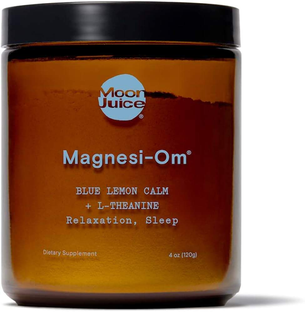 Blue Lemon Magnesi-Om by Moon Juice | Magnesium Powder Supplement for Calm, Rest, & Regularity | ... | Amazon (US)