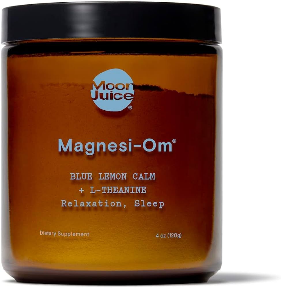 Blue Lemon Magnesi-Om by Moon Juice | Magnesium Powder Supplement for Calm, Rest, & Regularity | ... | Amazon (US)