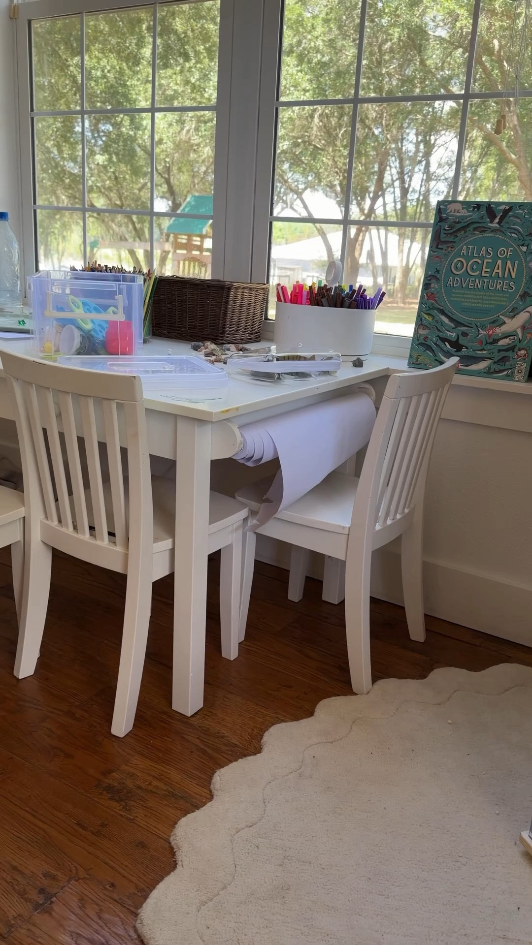 I will forever love this table! Destroyed, painted in, crafts, markers - always comes back looking brand new! 