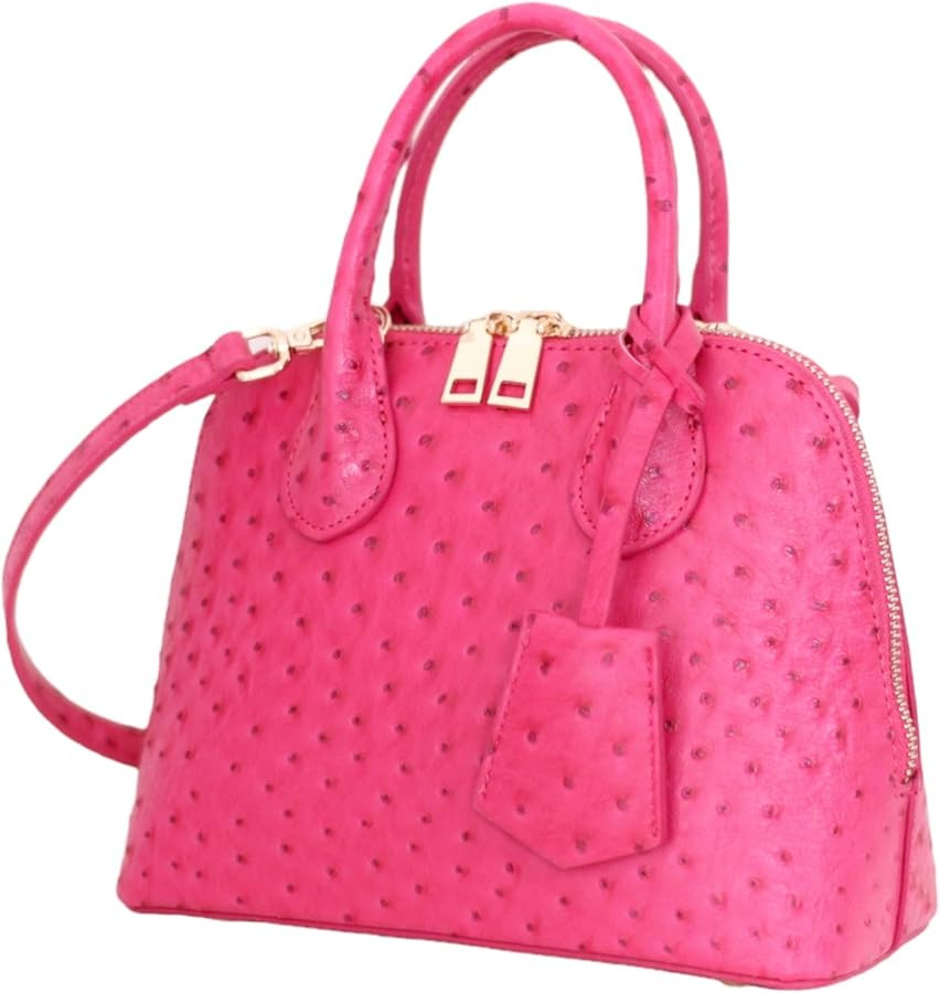 Carrot's Den Small Handbag, Purse for Women | Cute Dome Satchel Crossbody with Adjustable Strap, ... | Amazon (US)