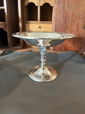 Reed & Barton Silver Plated Pedestal Candy Dish #130 -7" | eBay US