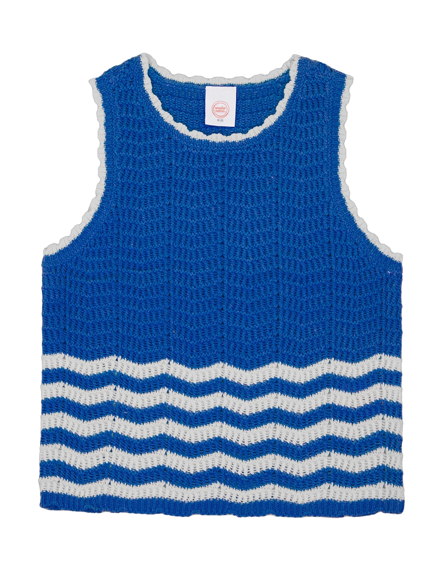 Wonder Nation Girls Sweater Tank, Sizes 4-18 & Plus | Walmart (US)