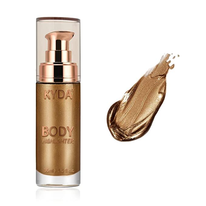 KYDA Body Luminizer, Lasting Moisturizing High Glossy For Face & Body, Face Body Glow Illuminator... | Amazon (US)