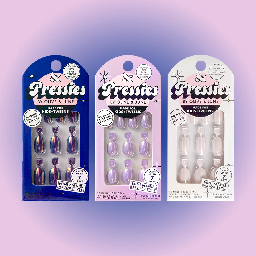 Chrome Party Pressie Trio | Olive & June