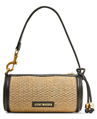 Bpriya Small  Raffia Barrel Bag | Macy's