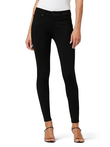 Joe's Jeans Women's Icon Midrise Skinny Ankle Jean, Black | Amazon (US)