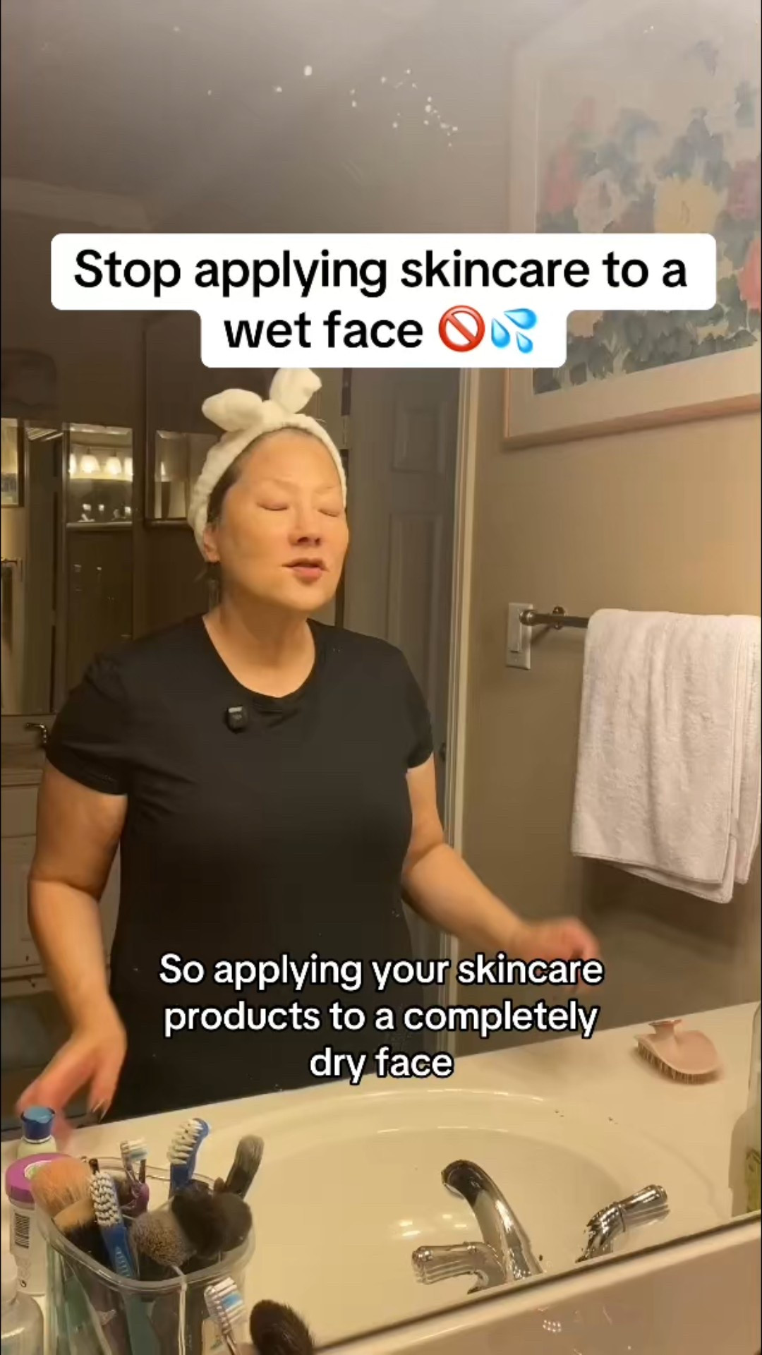 One of the easiest skincare upgrades: apply your products to a completely dry face. It helps prevent irritation, improves performance, and keeps actives working the way they were designed.

#LTKselfcare #LTKdayinmylife #LTKBeauty