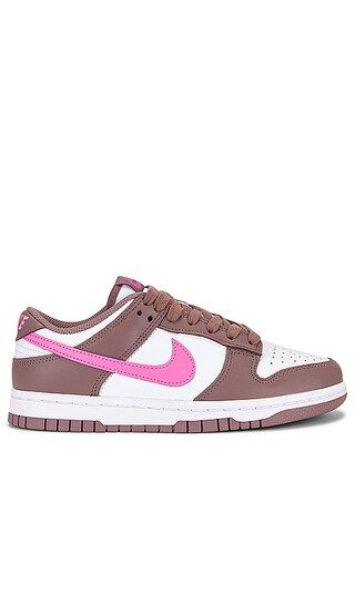 Dunk Low Sneaker in Smokey Mauve, Playful Pink, & White | Revolve Clothing (Global)