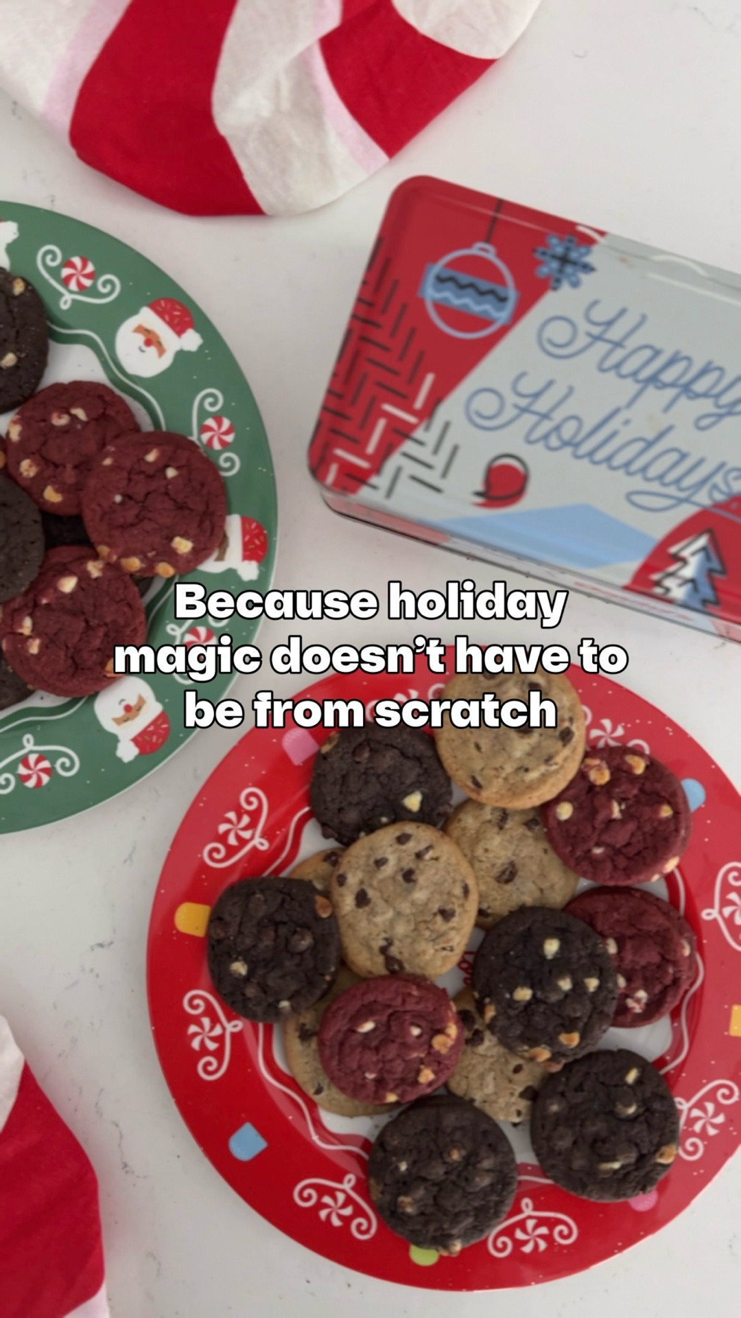 Making cookies for Santa, the easy way 😉
No mixing, no mess — just happy little chefs and cookies Santa will definitely approve of.

#LTKHoliday #LTKHome #LTKmomlife