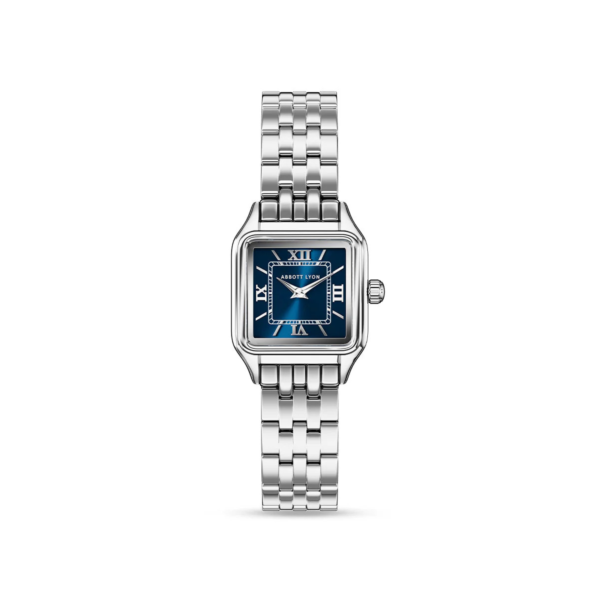 Essence 23mm Navy Watch (Silver) | Abbott Lyon