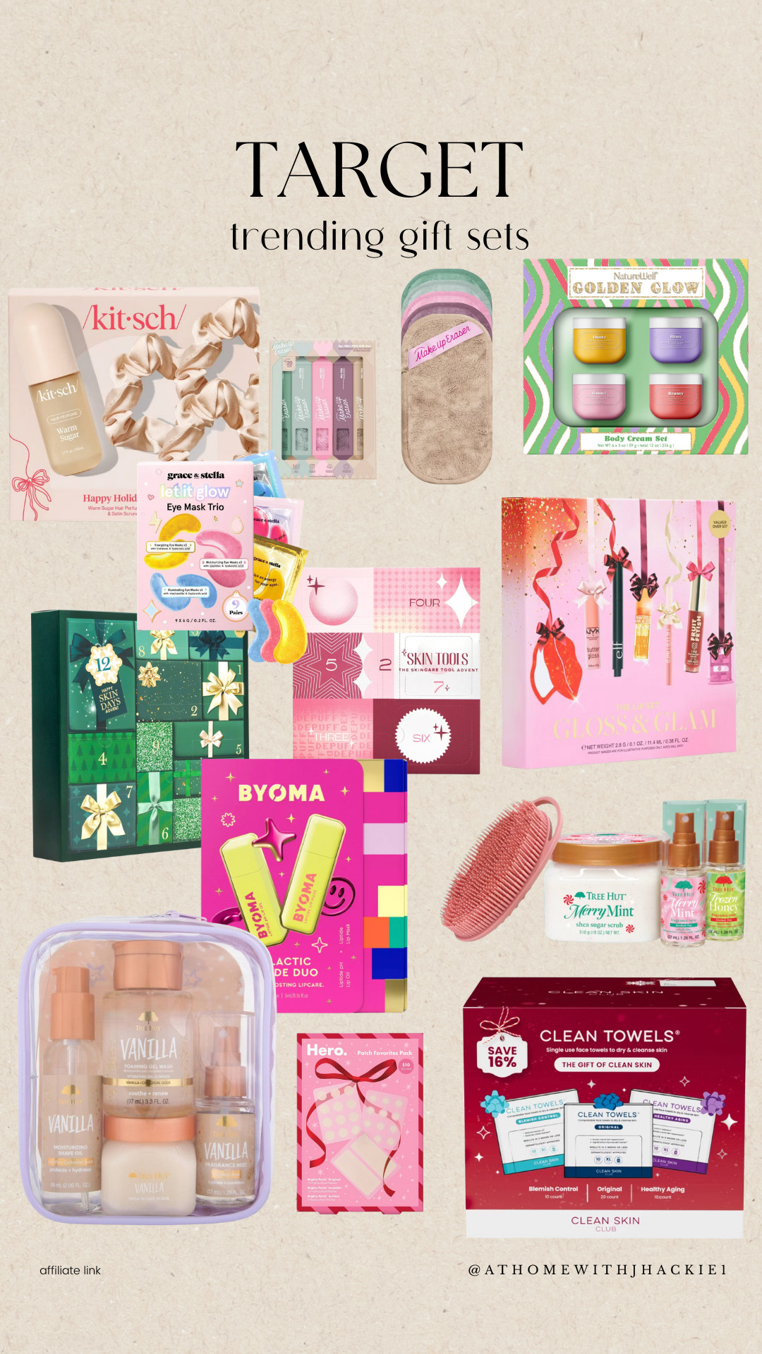 Target gift sets, trending gift sets target, holiday beauty sets, skincare gift sets target, makeup gift sets, clean towels gift, tree hut gift set, kitsch gift sets, byoma gift set, vanilla body care target, hero cosmetics patches, holiday gifts for her target, stocking stuffers target, beauty holiday deals 

 

#LTKGiftGuide #LTKHoliday #LTKselfcare