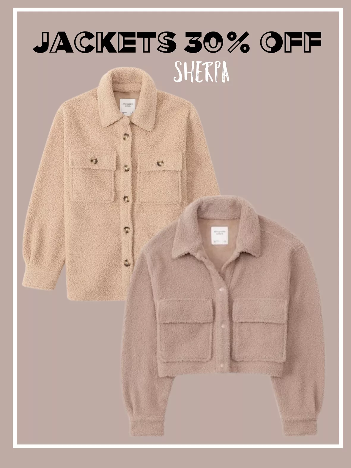 Sherpa Shirt Jacket curated on LTK