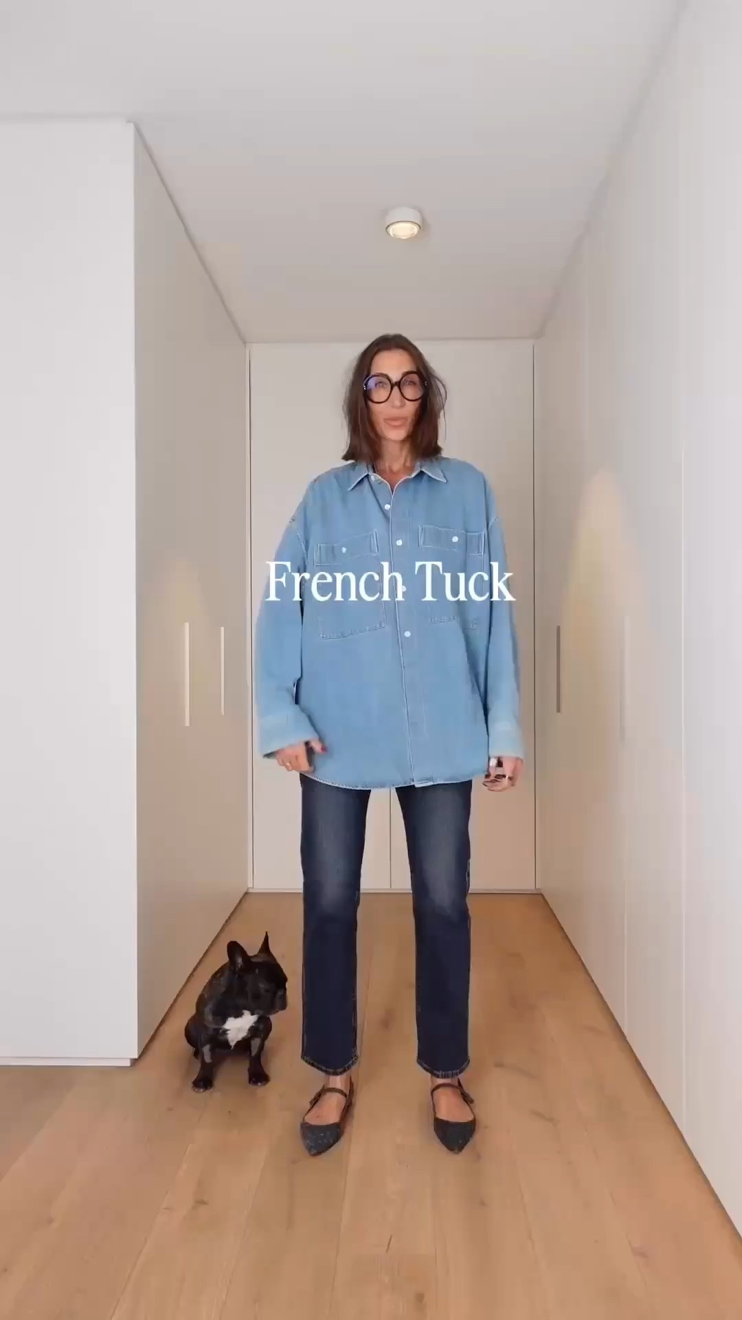 French Tuck zaubert lange Beine. Hier im Denim Style  

#LTKdeutschland #LTKü50 #LTKstyletip