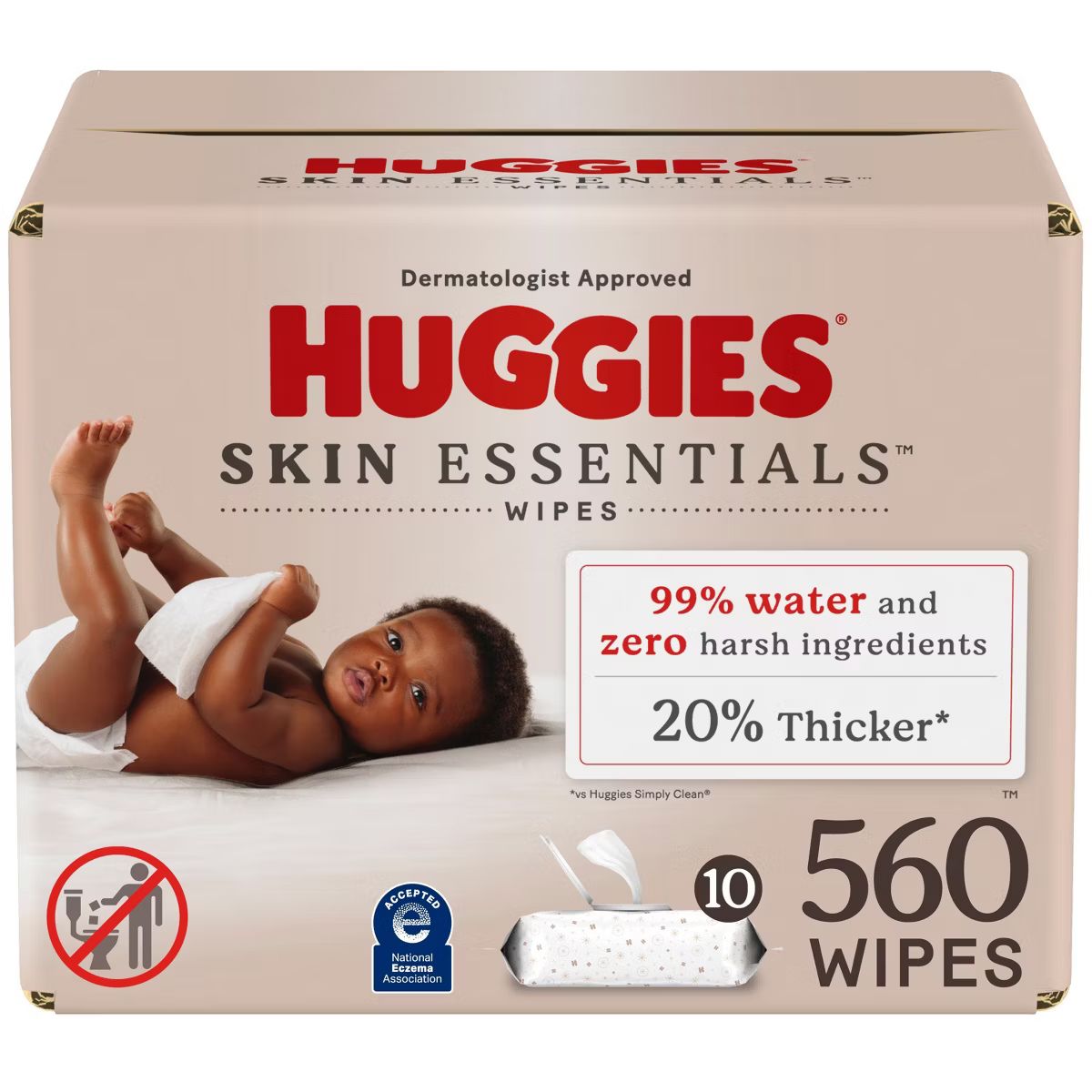 Huggies Skin Essentials Baby Wipes | Target