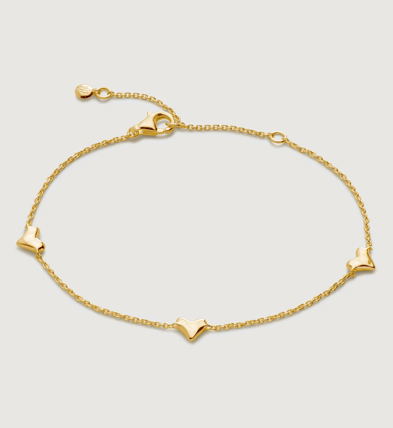 Heart Station Chain Bracelet | Monica Vinader (Global)