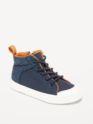 Quilted Canvas Unisex Sneakers for Toddler | Old Navy (US)