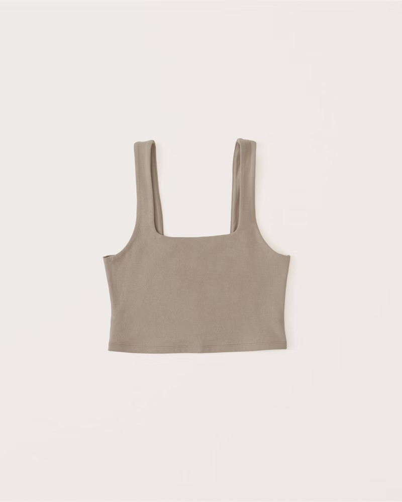 90s Cotton Seamless Fabric Tank | Abercrombie & Fitch (US)