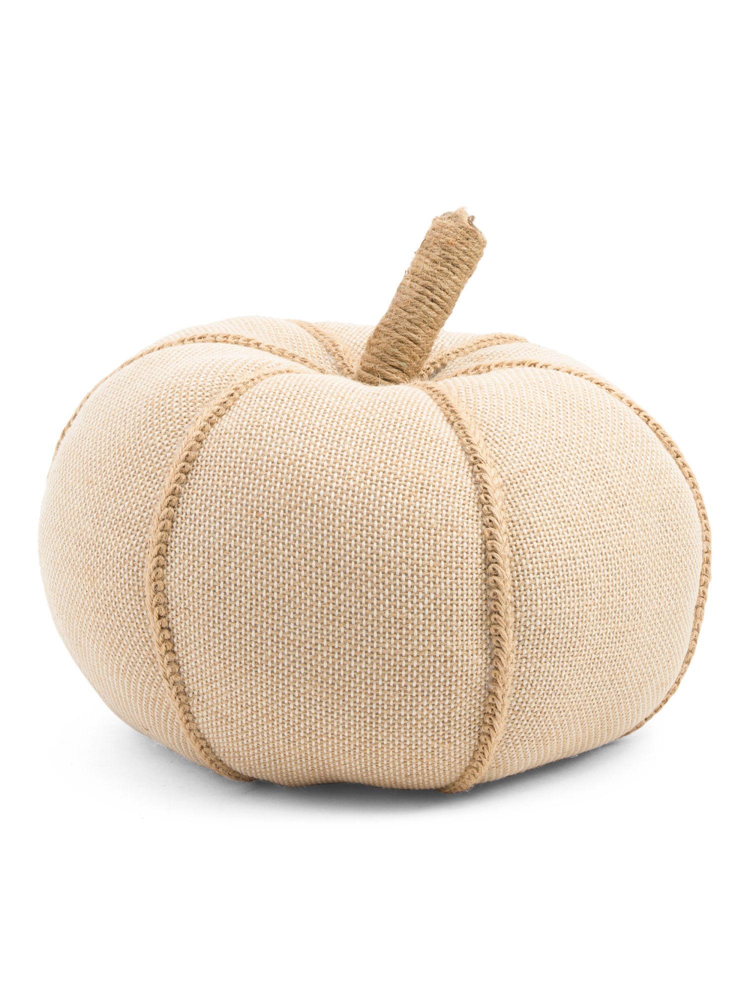 13.5in Linen Pumpkin Decor | TJ Maxx