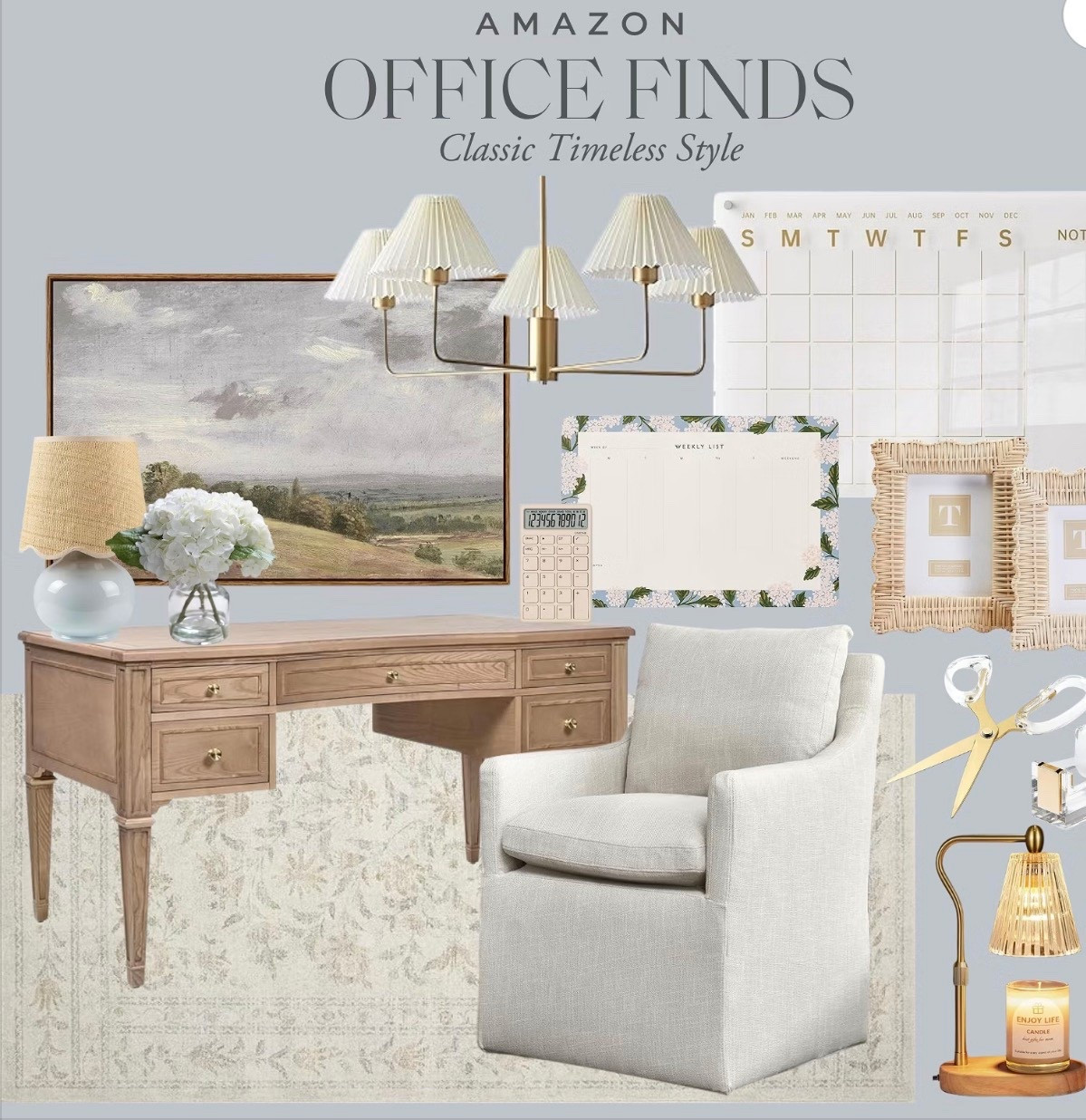 Tired of a boring home office? 
Upgrade your home office with Amazon's home decor and furniture!
Shop now and get ready to love where you work!

#LTKSaleAlert #LTKHome #LTKSeasonal